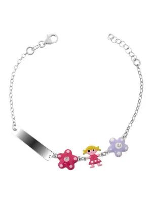 Dahlia Zilver 925 Armband (sieraad) ZA-7147