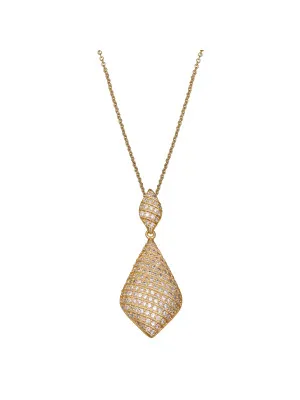 Zilver 925 Collier ZH-4517-GOLD