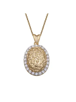 Zilver 925 Collier ZH-4520-GOLD