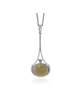Felicia Zilver 925 Collier ZH-7046