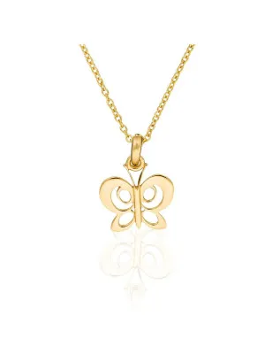Butterfly Zilver 925 Collier ZH-7074/1