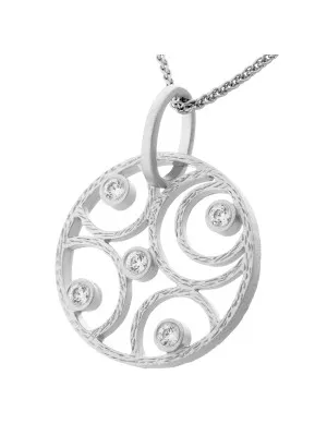 Zilver 925 Collier ZH-7078