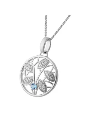 Oceane Zilver 925 Collier ZH-7090