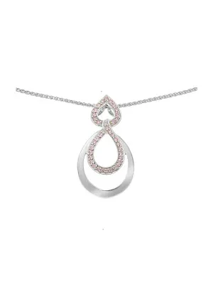 Amber Zilver 925 Collier ZH-7092