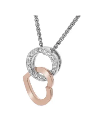 Ely Zilver 925 Collier ZH-7286