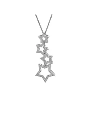 Evelinia Zilver 925 Collier ZH-7338