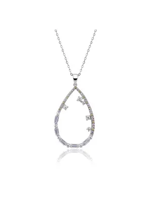 Islia Zilver 925 Collier ZH-7423