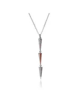 Aada Zilver 925 Collier ZH-7433