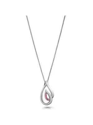 Dazzle Zilver 925 Collier ZH-7518/R