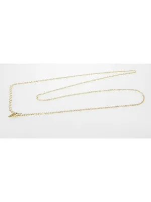 Zilver 925 Collier ZK-2727-GOLD/58+5