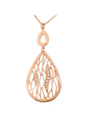 Linda Zilver 925 Collier ZK-7188/RG