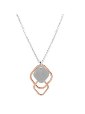 Inez Zilver 925 Collier ZK-7391