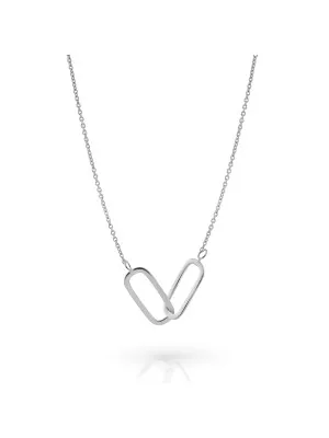 Rose Zilver 925 Collier ZK-7561