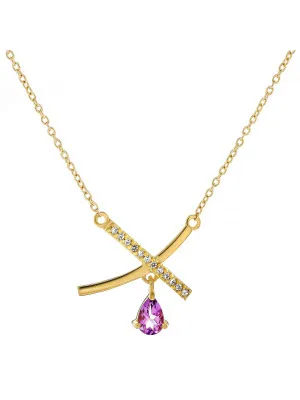 Charlotte Zilver 925 Collier ZK-7580/A