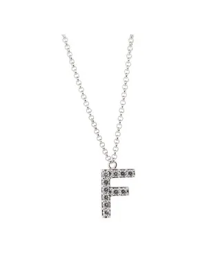 Zilver 925 Collier ZK-alpha/F