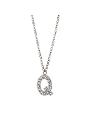 Zilver 925 Collier ZK-alpha/Q