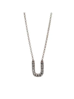Zilver 925 Collier ZK-alpha/U