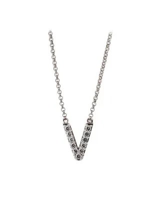 Zilver 925 Collier ZK-alpha/V