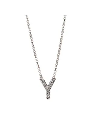 Zilver 925 Collier ZK-alpha/Y