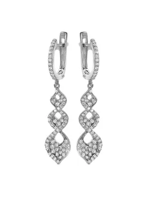 Lilly Zilver 925 Oorhangers ZO-7038