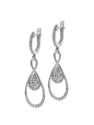 Angelina Zilver 925 Oorhangers ZO-7041