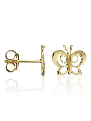 Butterfly Zilver 925 Oorknoppen ZO-7074/1