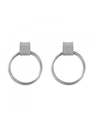 Eleanor Zilver 925 Oorhangers ZO-7417