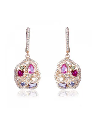 Marosetti Zilver 925 Oorhangers ZO-7427/RG