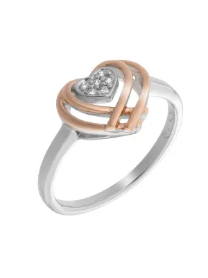 Zilver 925 Ring (sieraad) zr-7368/RG