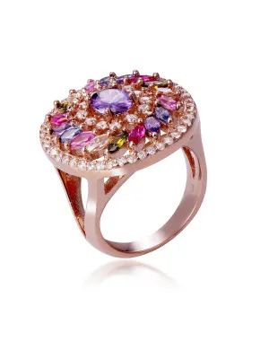 Zilver 925 Ring (sieraad) ZR-7428/RG