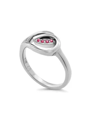 Dazzle Zilver 925 Ring (sieraad) ZR-7518/R